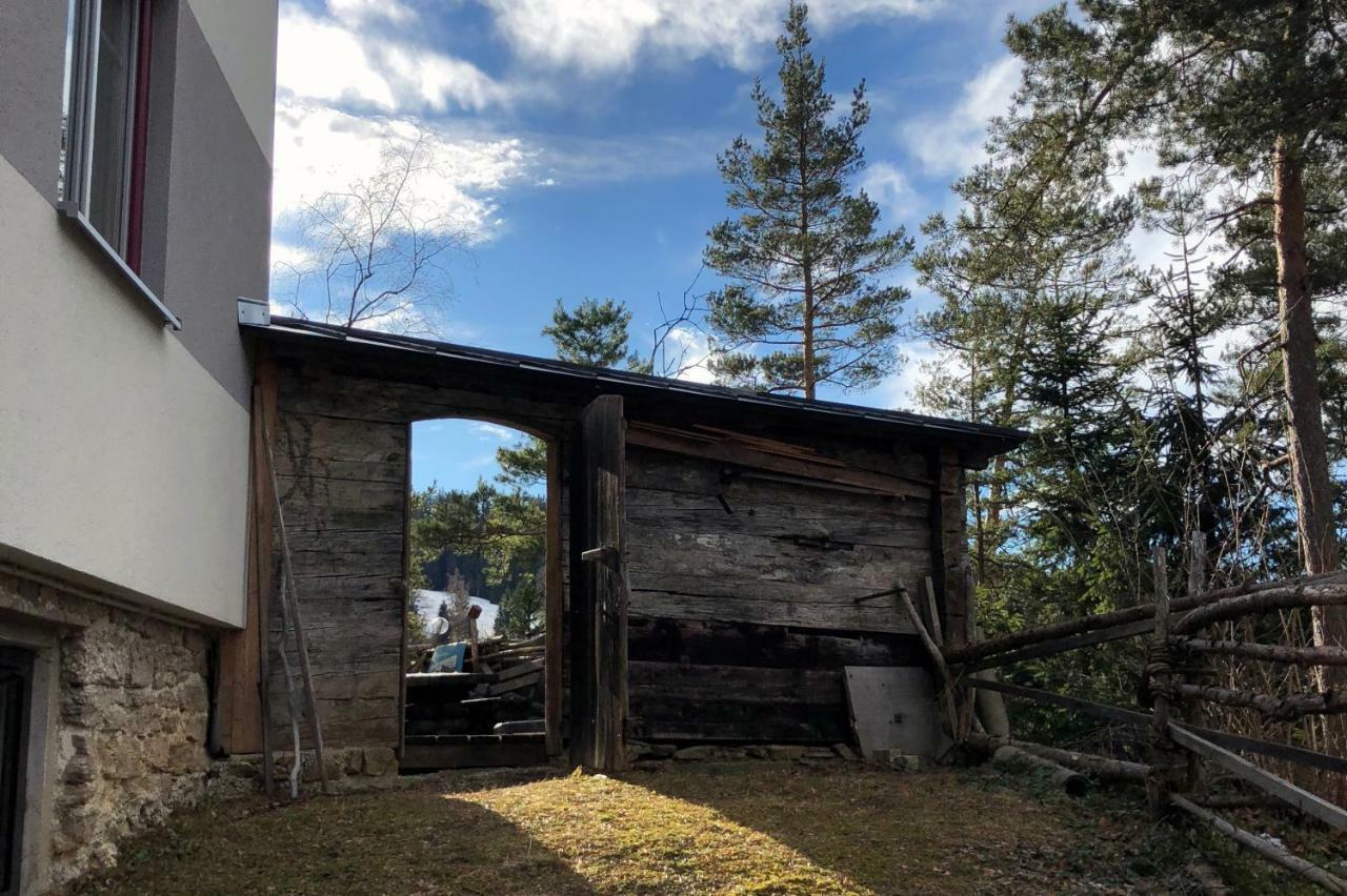 Ferienhaus Im Wald Edelschrott Exterior foto